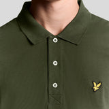 Lyle & Scott Plain Polo Shirt - Olive