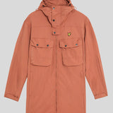 Lyle & Scott Water Resistant Guard Parka  - Brick