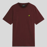 Lyle & Scott Plain T-Shirt - Oxblood Red