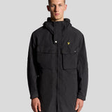 Lyle & Scott Water Resistant Guard Parka - Jet Black