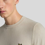 Lyle & Scott Cotton Merino Crew Neck Jumper - Cove