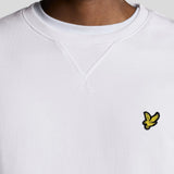 Lyle & Scott Crew Neck Sweatshirt - White
