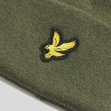 Lyle & Scott Cotton Merino Beanie - Deep Depths
