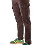 Three-Stroke Muti Cargo Pants - Brown