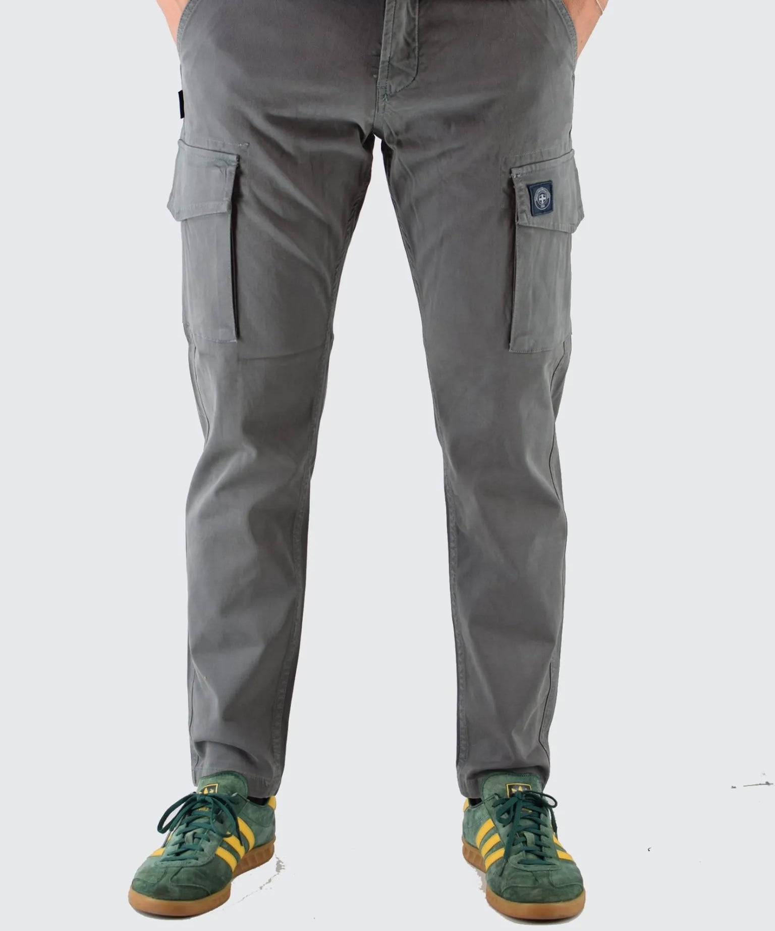 Three-Stroke Muti Cargo Pants - Lead Grey