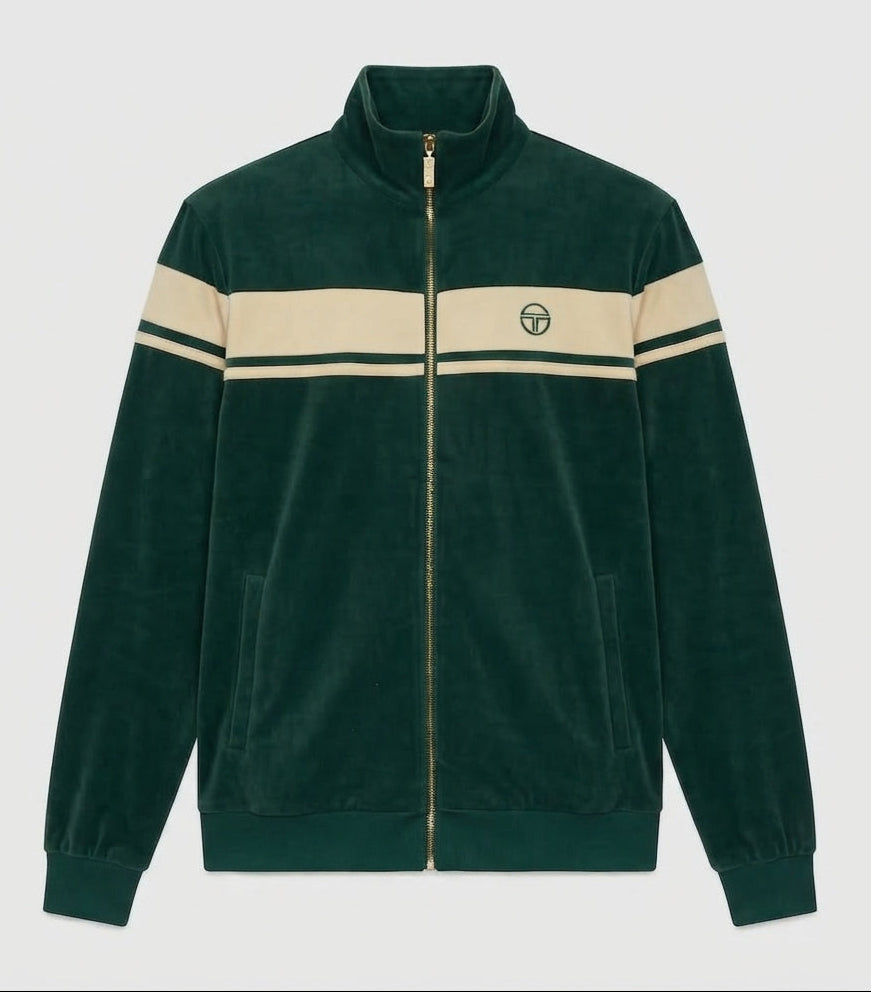 Sergio Tacchini Damarindo Velour - Pine Needle/Italian Straw