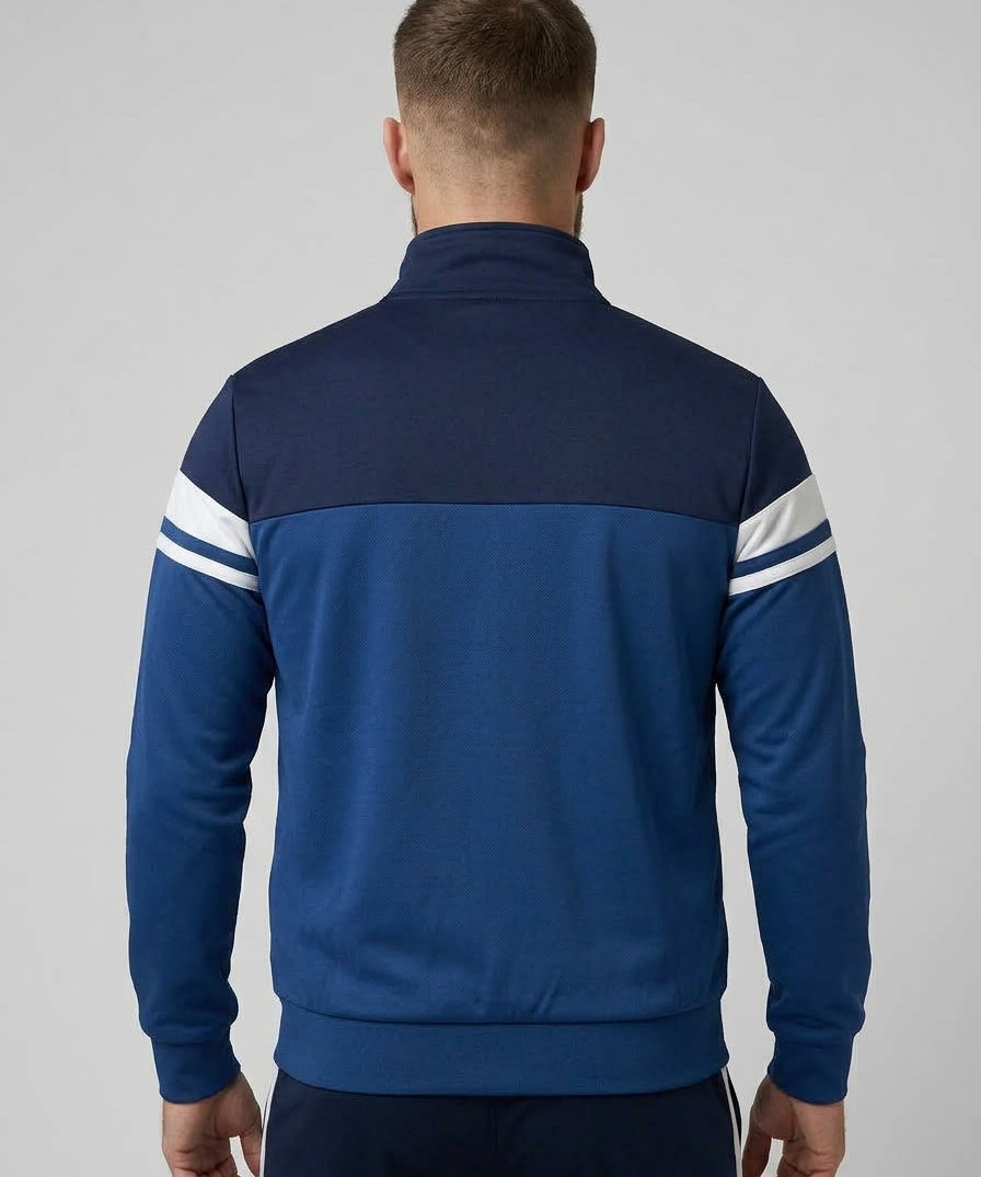 Sergio Tacchini Camarindo Track Top - Navy/Peony Navy