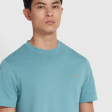 Farah Danny Regular Fit T-Shirt - Brook Blue
