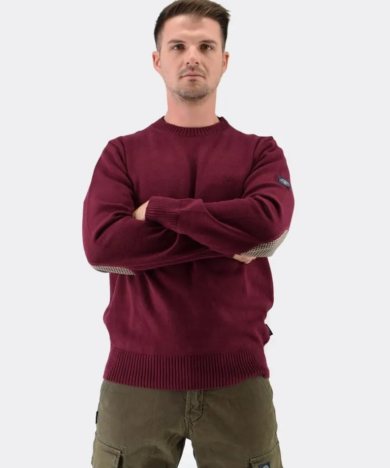 Three-Stroke Ulf Jumper - Wine